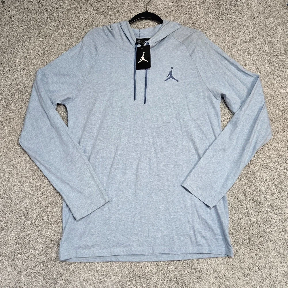 Jordan Light Blue Long Sleeve Hoodie